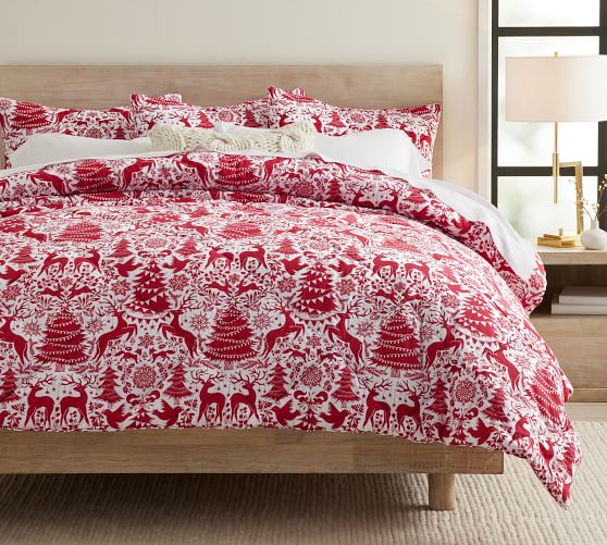 nordic christmas duvet