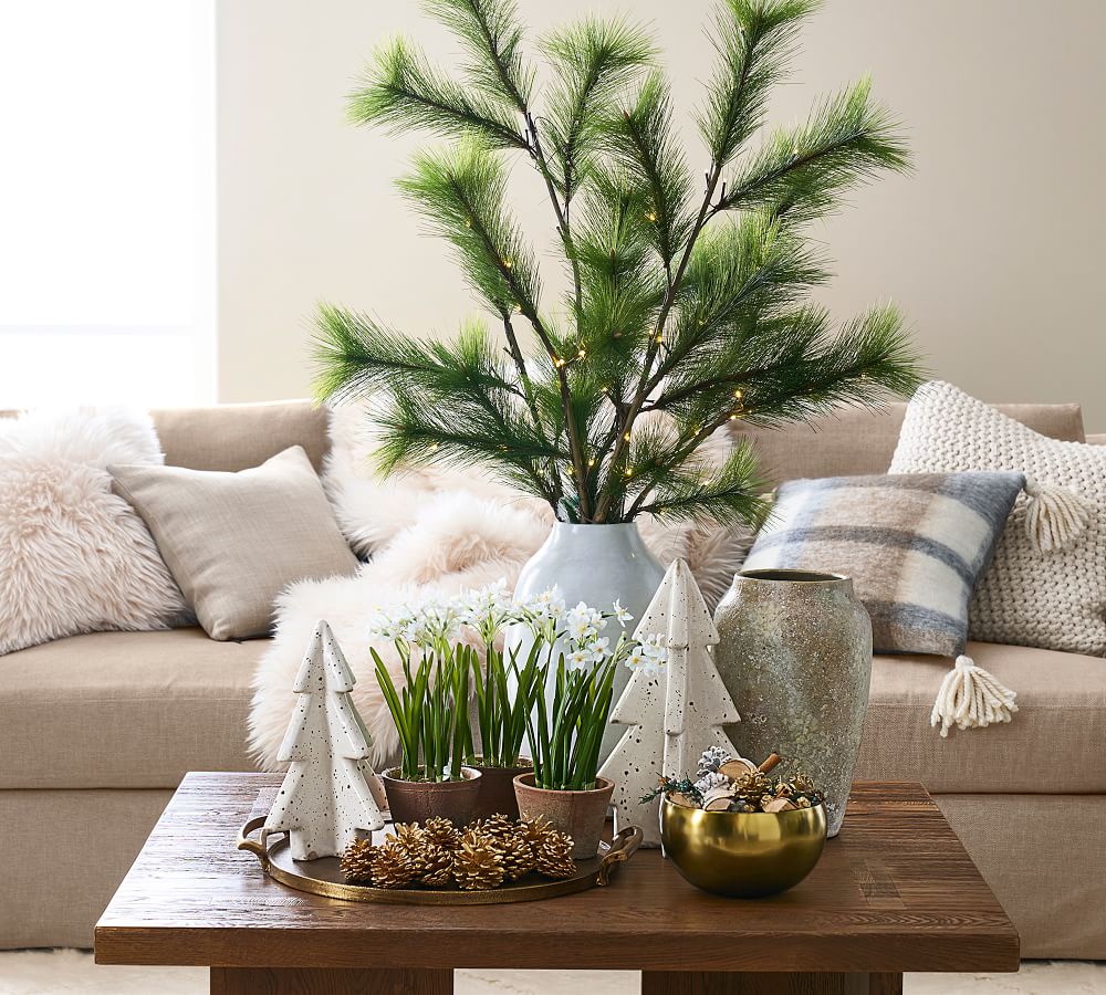 Faux Potted Paperwhites Pottery Barn