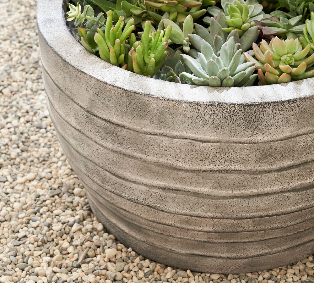 Artisan Hand Painted Terra Cotta Indoor/Outdoor Planters Pottery Barn