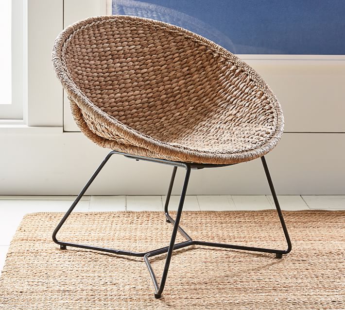 single glider patio chair