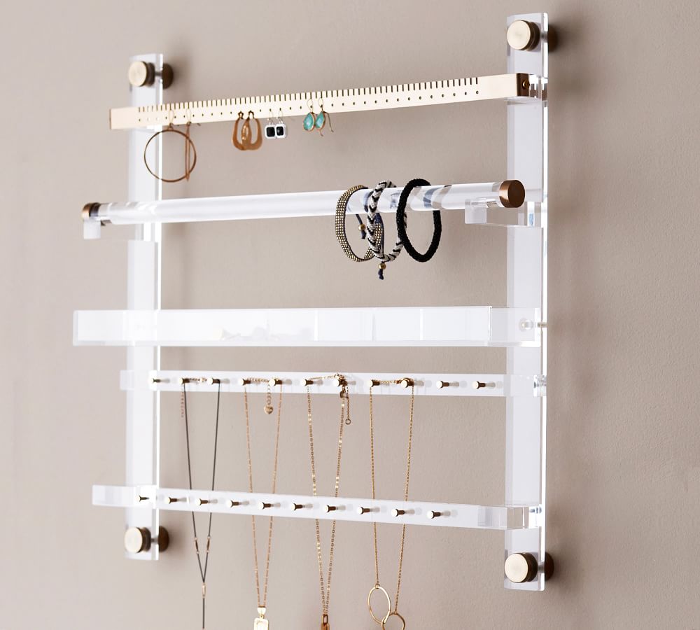 Acrylic Jewelry Organizing Collection Pottery Barn