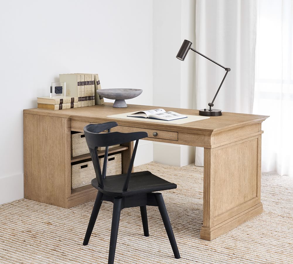 Livingston Peninsula Desk, Office Desk | Pottery Barn