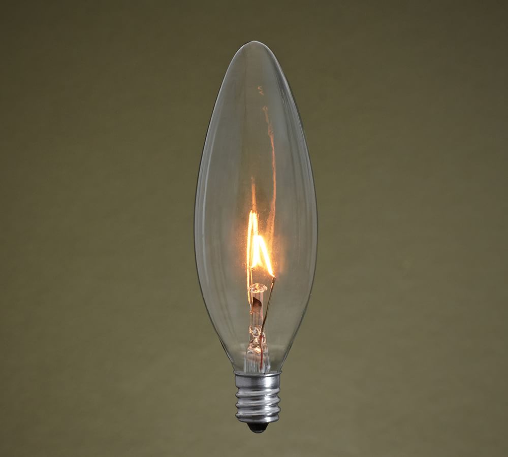 Chandelier Bulb, Set of 12 Pottery Barn