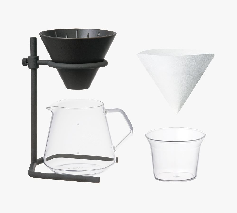 Kinto Pour Over Coffee Brewer with Stand Pottery Barn
