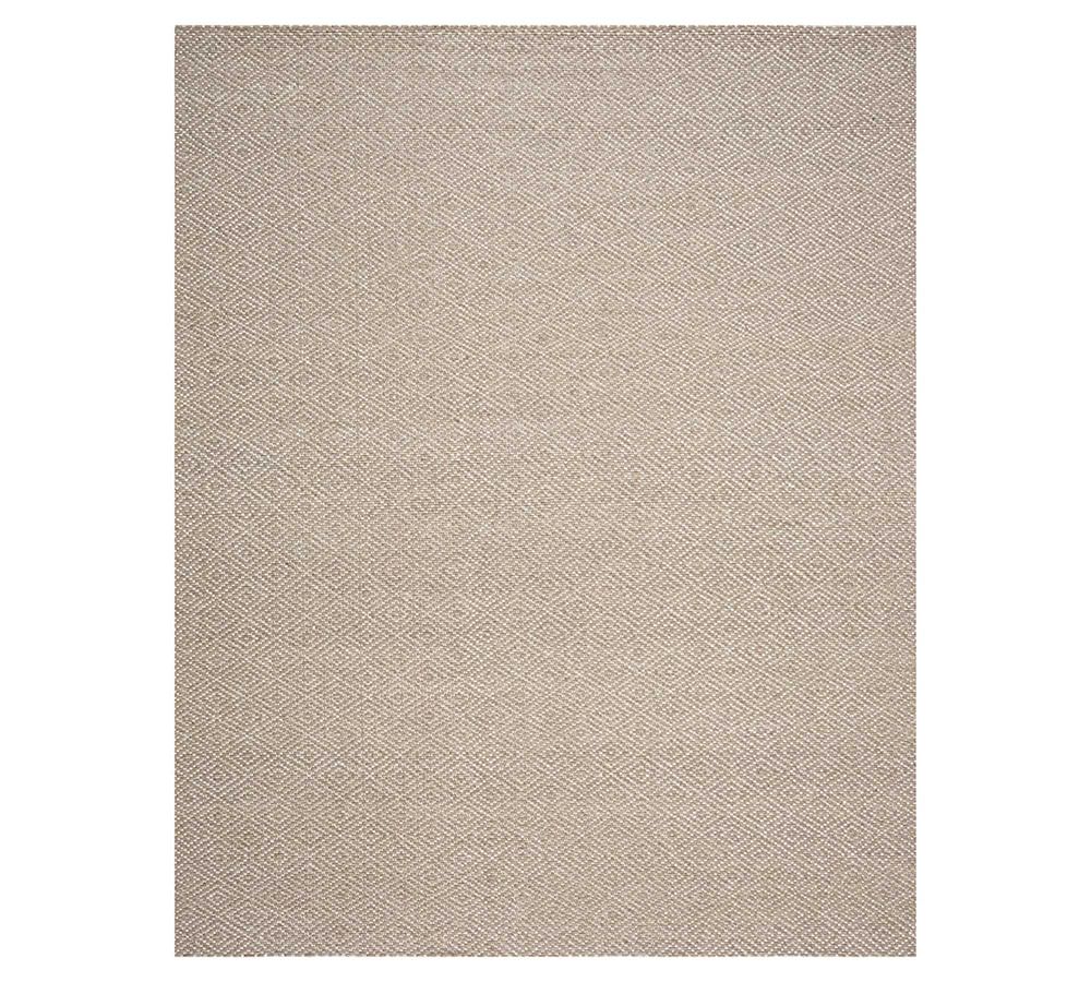 Diamond Wrapped Jute Rug Pottery Barn