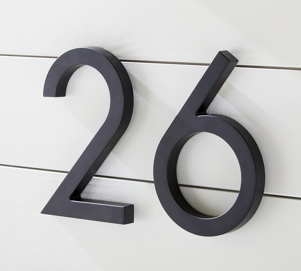 Modern Farmhouse House Numbers Pottery Barn