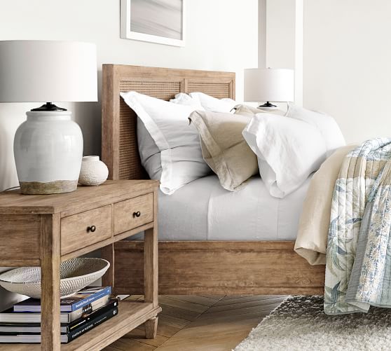 pottery barn bedroom side tables