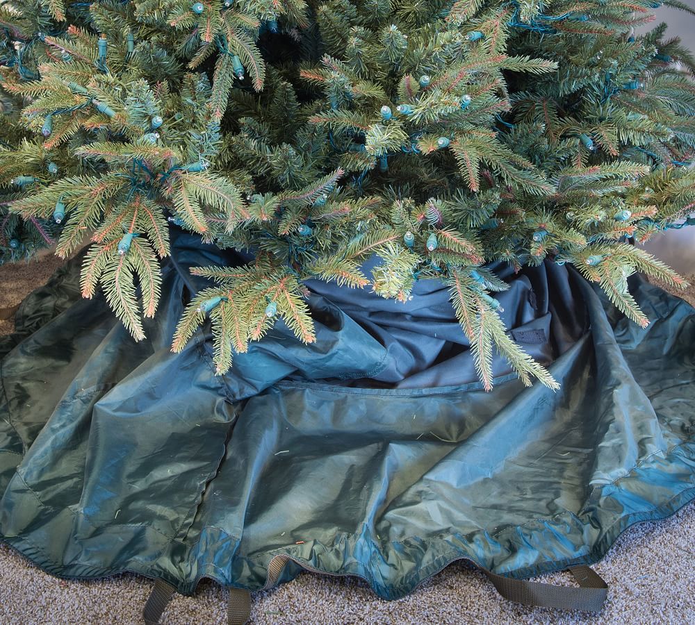 Upright Tree Storage Bag with Rolling Tree Stand | Pottery Barn