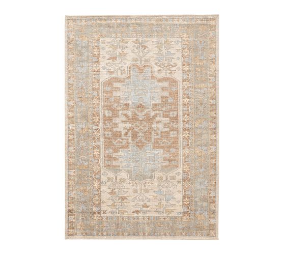 White Wool Rug Pottery Barn