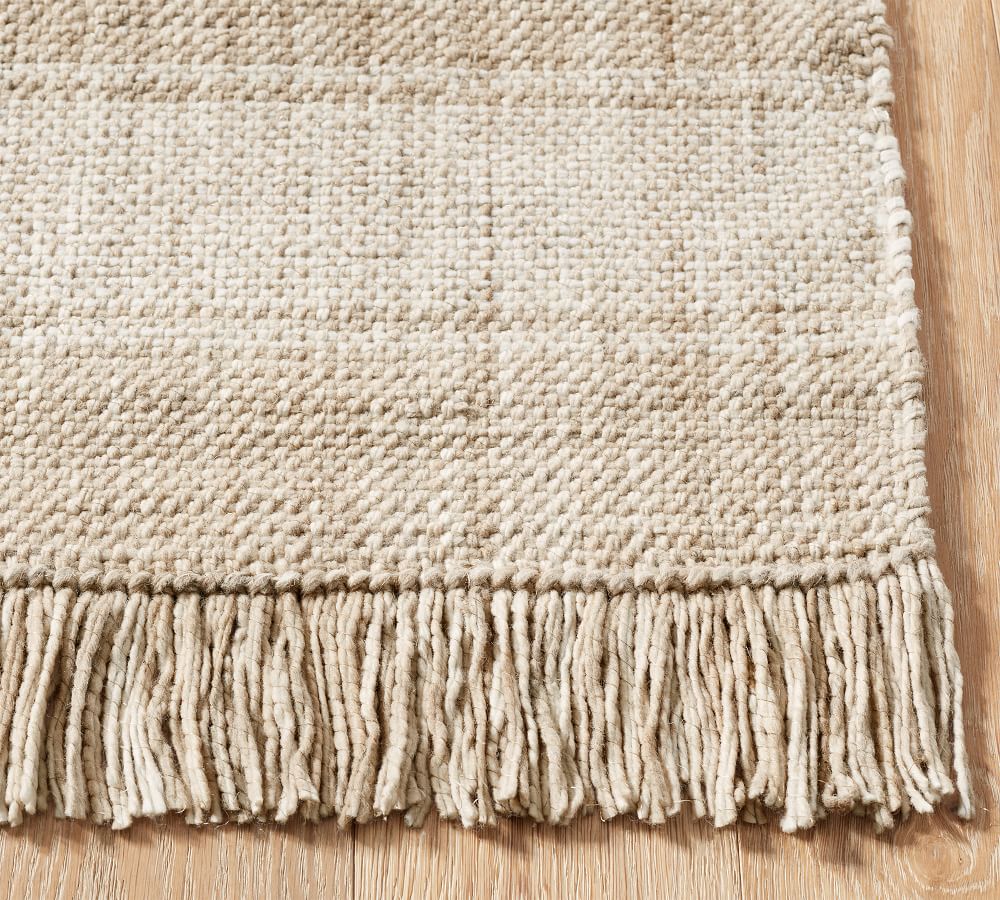 Kian Striped Indoor/Outdoor Rug | Pottery Barn