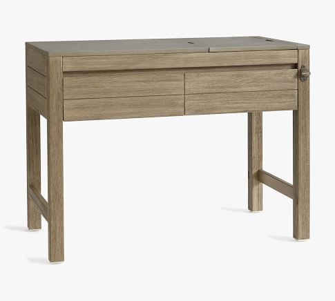 Indio FSC® Eucalyptus Outdoor Kitchen Island | Pottery Barn