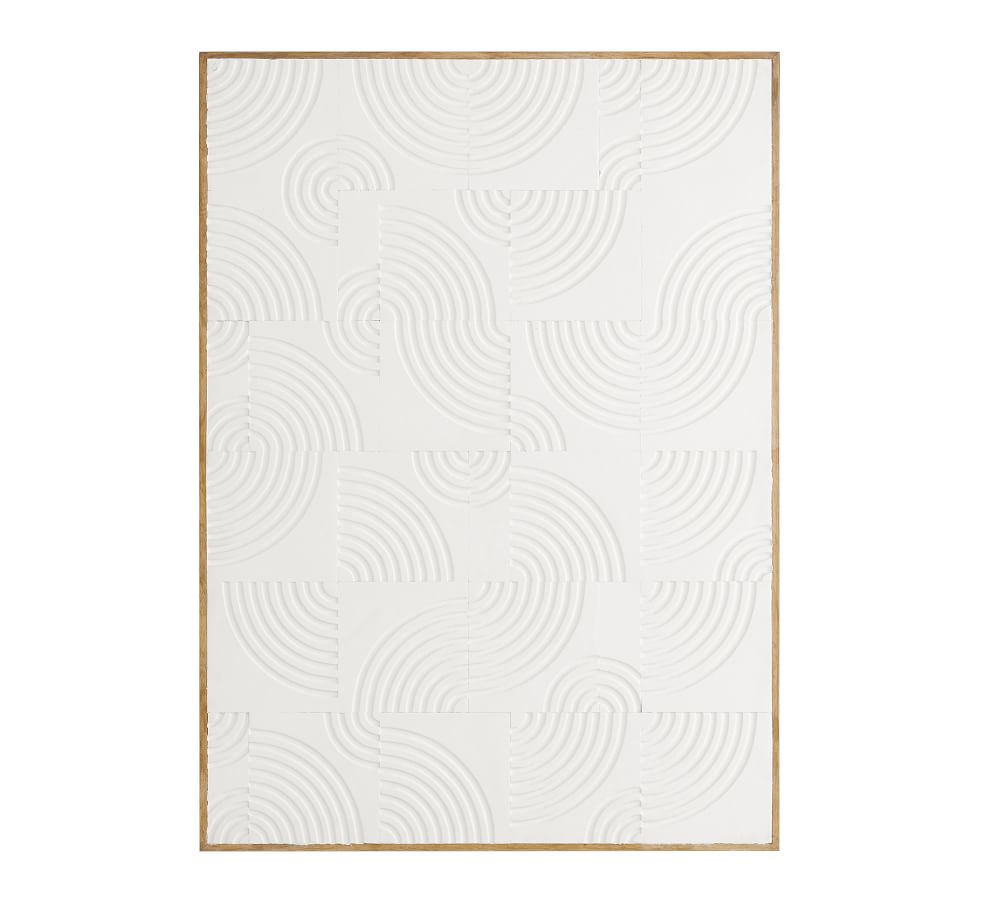 Plaster Tile Wall Art Pottery Barn