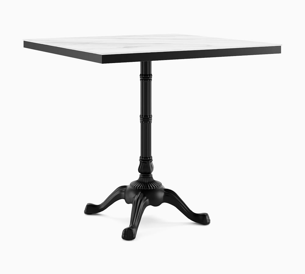 square pedestal dining table