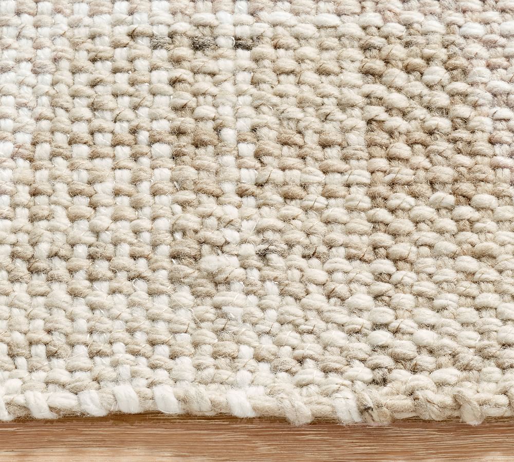Kian Striped Indoor/Outdoor Rug | Pottery Barn