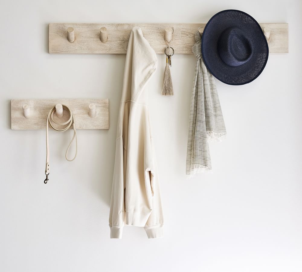 Cayman Row Of 7-Hooks | Pottery Barn