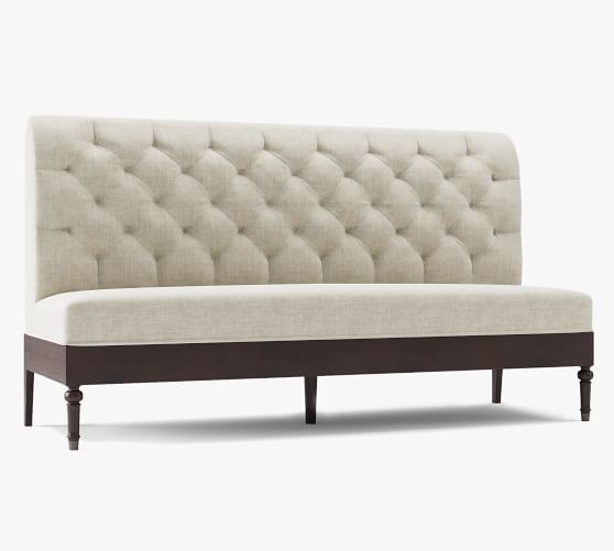 upholstered banquette seating