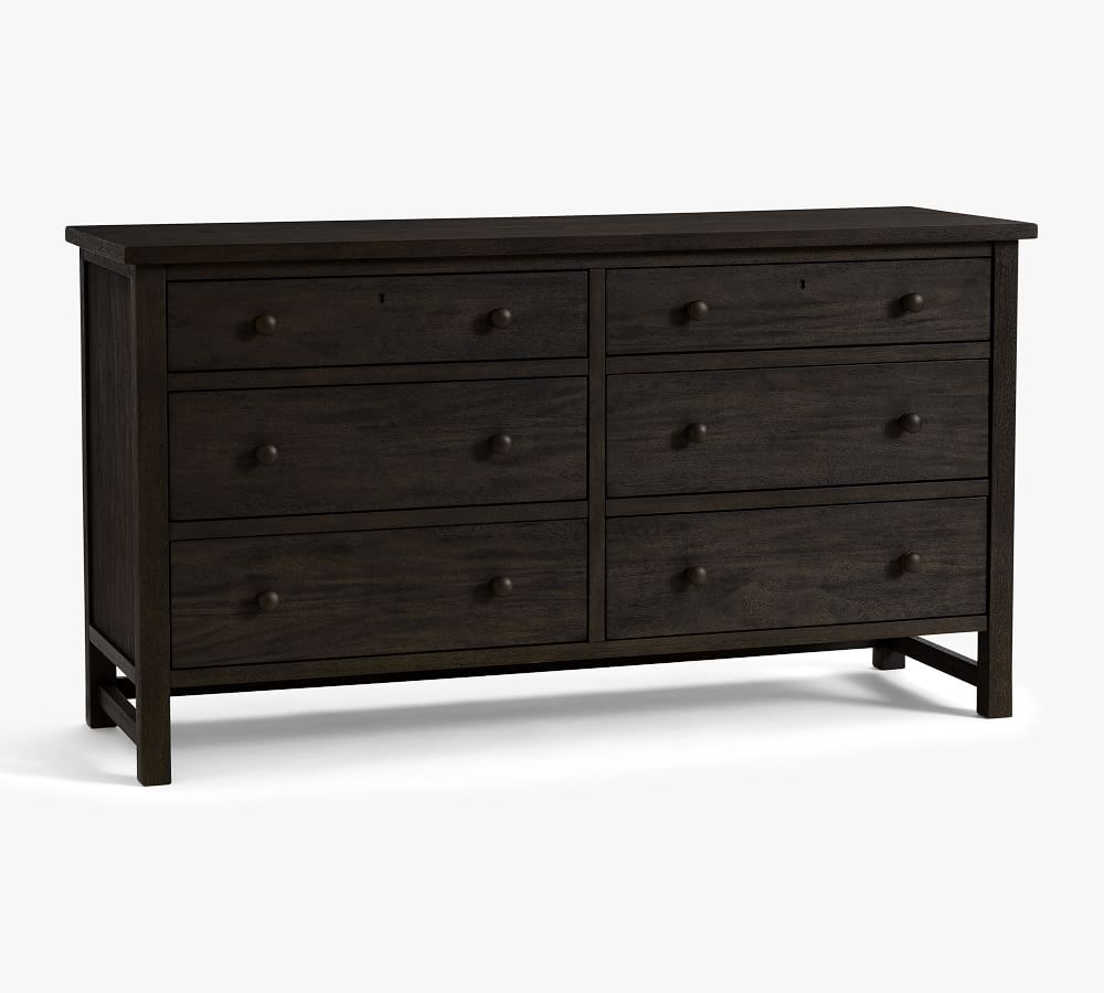 Farmhouse 6Drawer Wide Dresser Pottery Barn