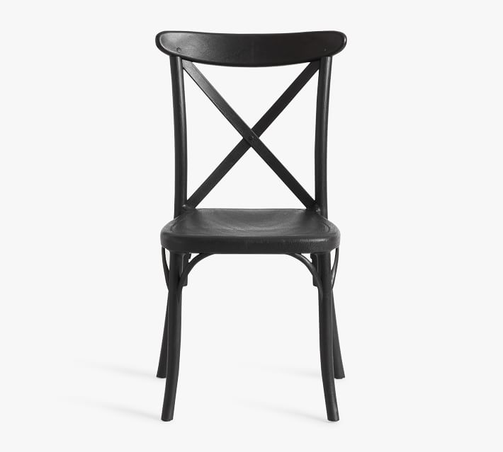 pottery barn x back bistro chair