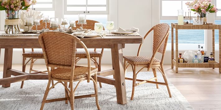 pottery barn rustic table