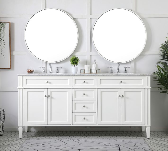 Ilsa 72" Double Sink Vanity Pottery Barn