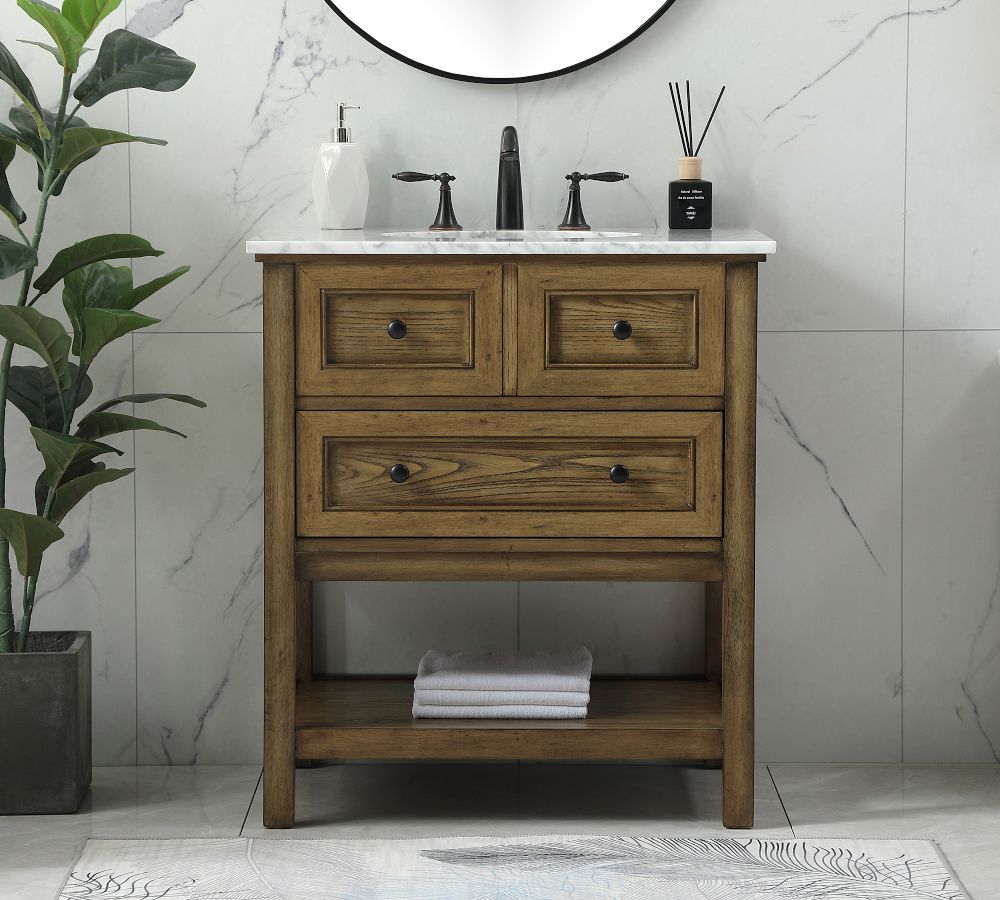 Taryn 30-36" Single Sink Vanity | Pottery Barn