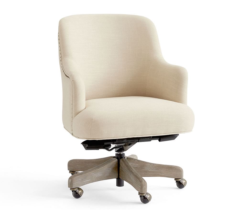 reeves upholstered swivel desk chair