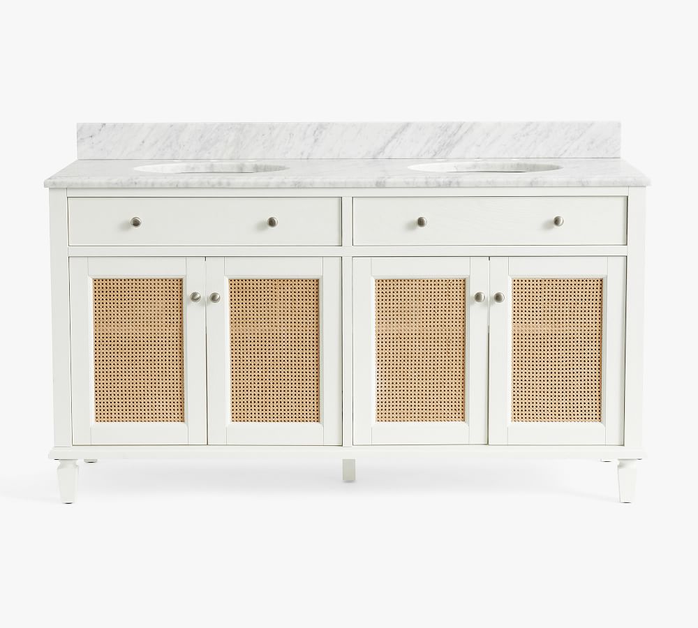 Sausalito 60" Double Sink Bath Vanity | Pottery Barn