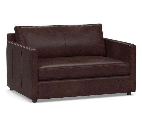 Leather Sleeper Sofas & Couches Pottery Barn