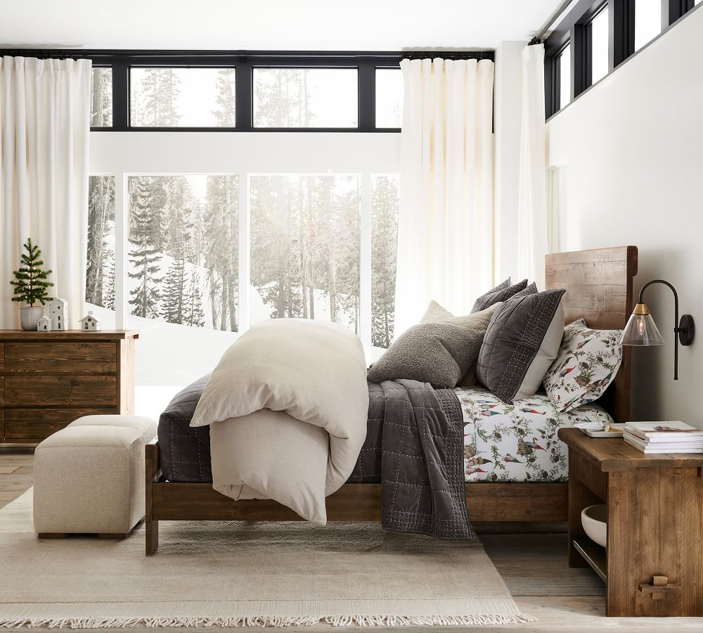 White Belgian Flax Linen Duvet Cover, King/Cal. King Pottery Barn