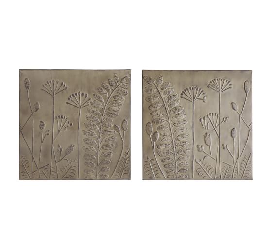 Metal Wall Decor Metal Wall Art Pottery Barn