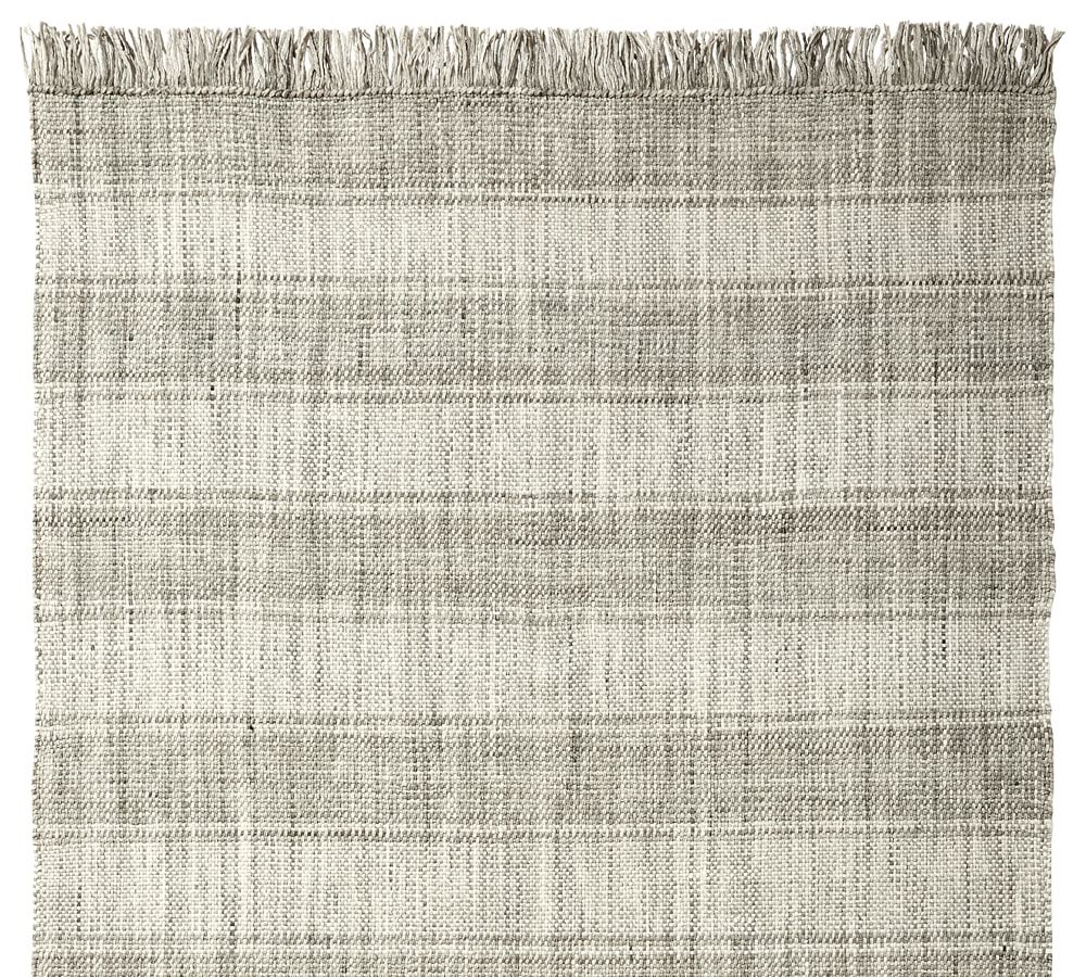 Kian Striped Indoor/Outdoor Rug | Pottery Barn