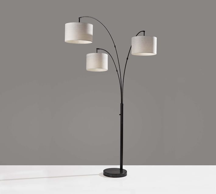 floor lamp with 3 arms