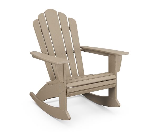 plastic rocking adirondack chair