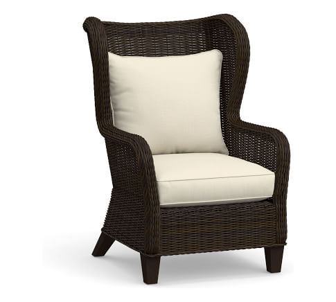 outdoor wingback chair