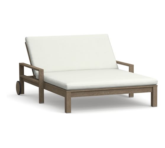 Single and Double Chaise Lounge Chair Pottery Barn