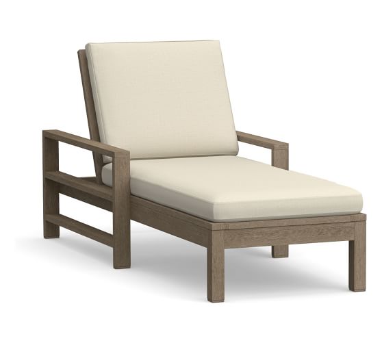 Single and Double Chaise Lounge Chair Pottery Barn