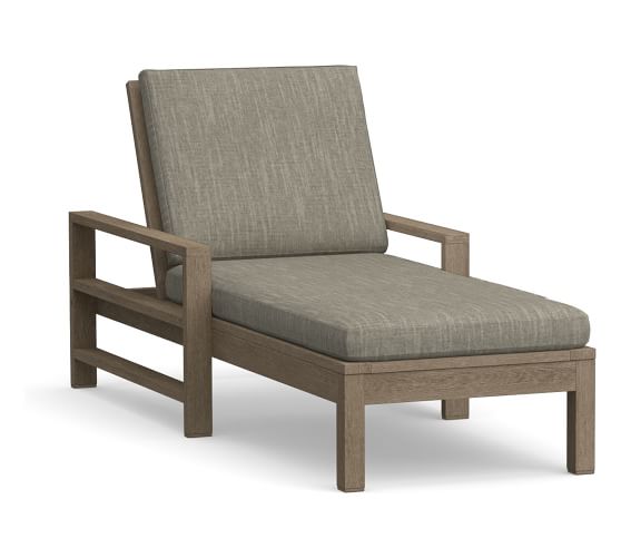 Single and Double Chaise Lounge Chair Pottery Barn