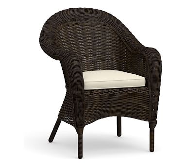 black and wicker dining chairs