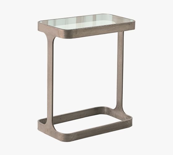 Bronze Metal Accent Table Pottery Barn