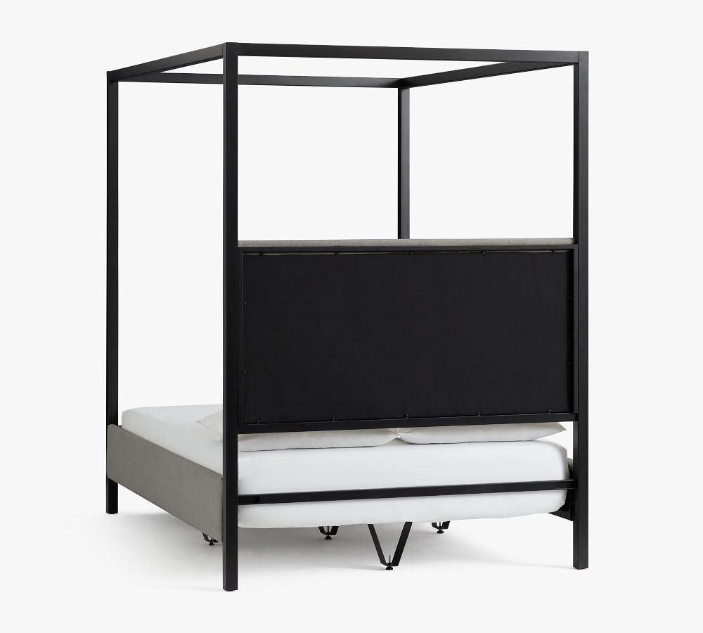 Atwell Metal Canopy Bed Pottery Barn