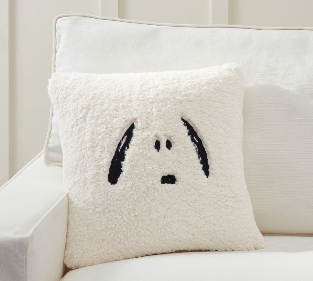 Peanuts™ Snoopy™ Cozy Pillow Cover Pottery Barn