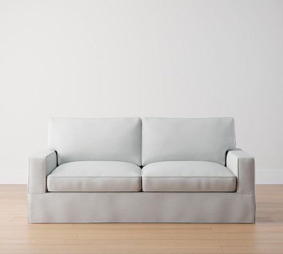 pottery barn memory foam sofa