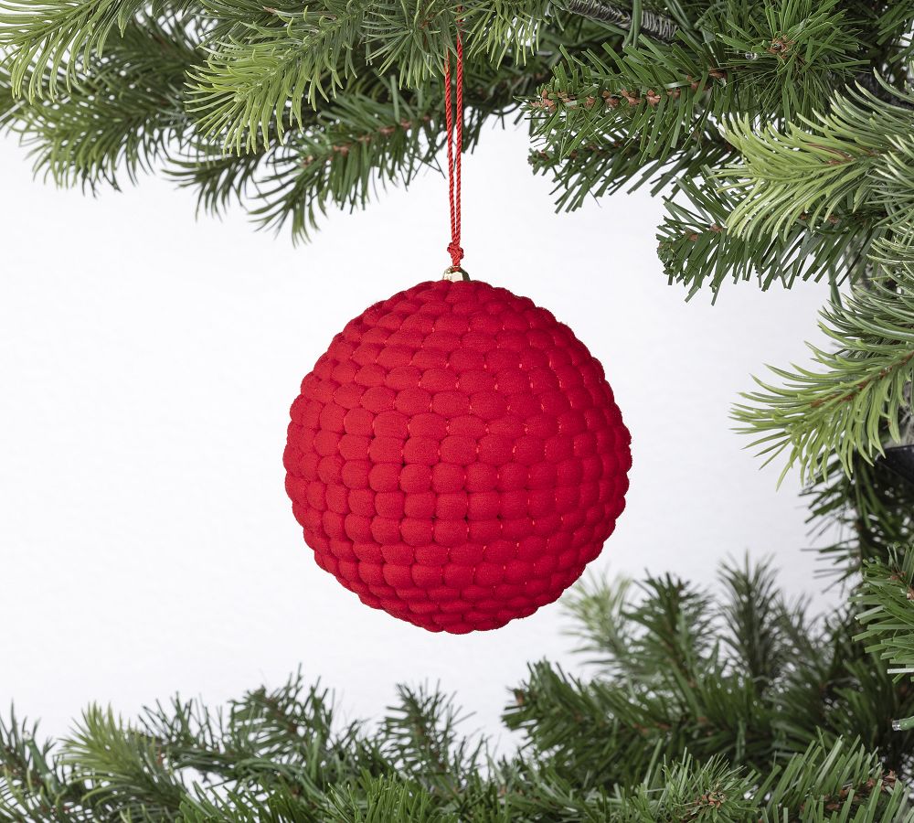 Shatterproof Jolly Red Ornaments Set Pottery Barn