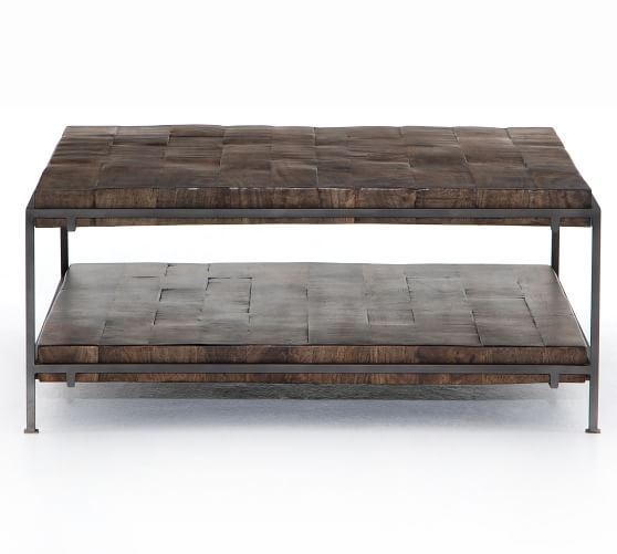 38 square coffee table