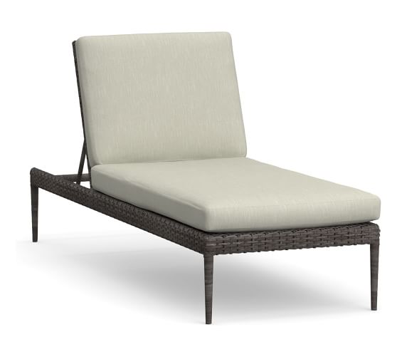 Single and Double Chaise Lounge Chair Pottery Barn