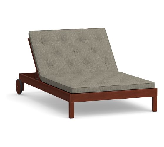 Single and Double Chaise Lounge Chair Pottery Barn