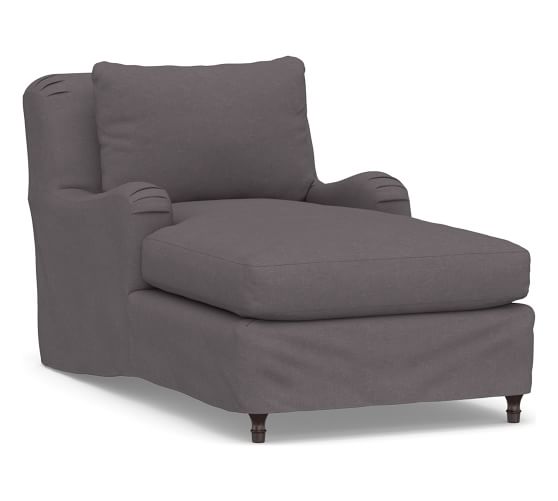 Single and Double Chaise Lounge Chair Pottery Barn