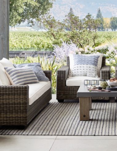 pottery barn porch chairs