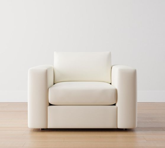 square arm armchair