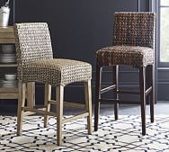 pottery barn swivel stool